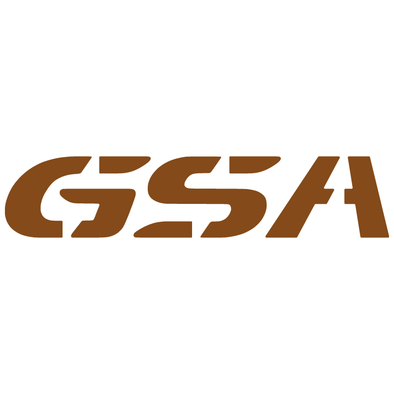 Sticker Moto BMW GSA Logo en brun