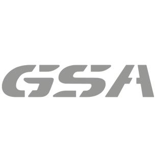 Sticker Moto BMW GSA Logo en argent