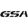 Sticker Moto BMW GSA Logo en noir mat