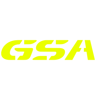 Sticker Moto BMW GSA Logo en jaune fluo