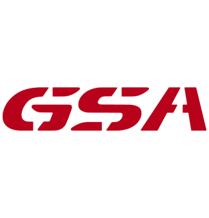 Sticker Moto BMW GSA Logo en rouge foncé