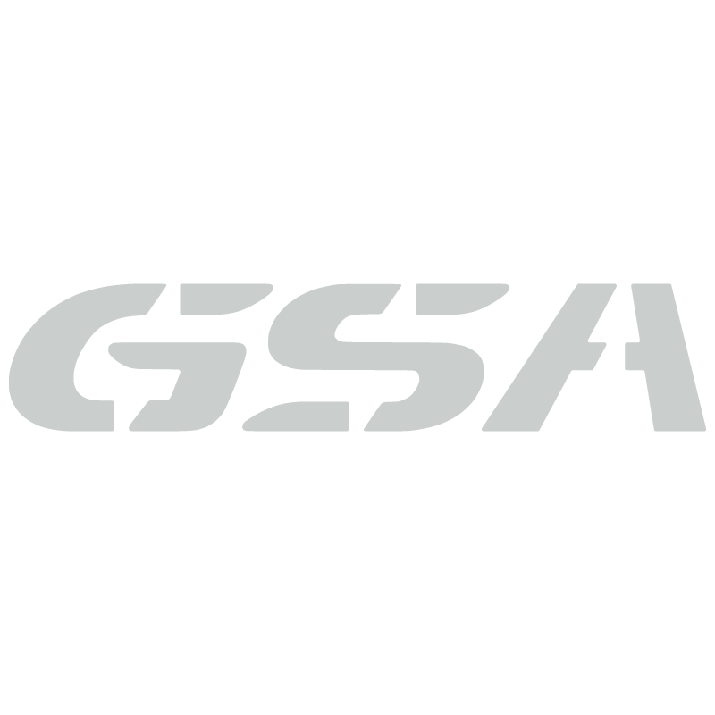 Sticker Moto BMW GSA Logo en gris pâle