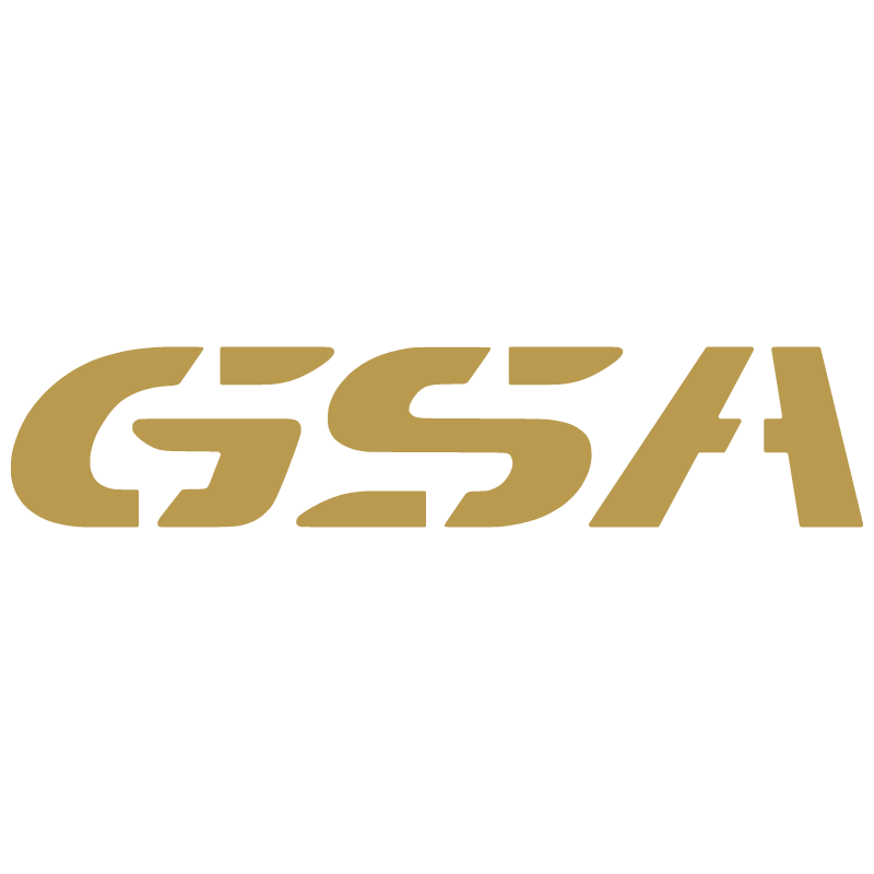 Sticker Moto BMW GSA Logo en or mat