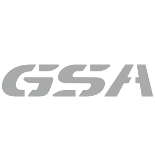 Sticker Moto BMW GSA Logo en argent mat
