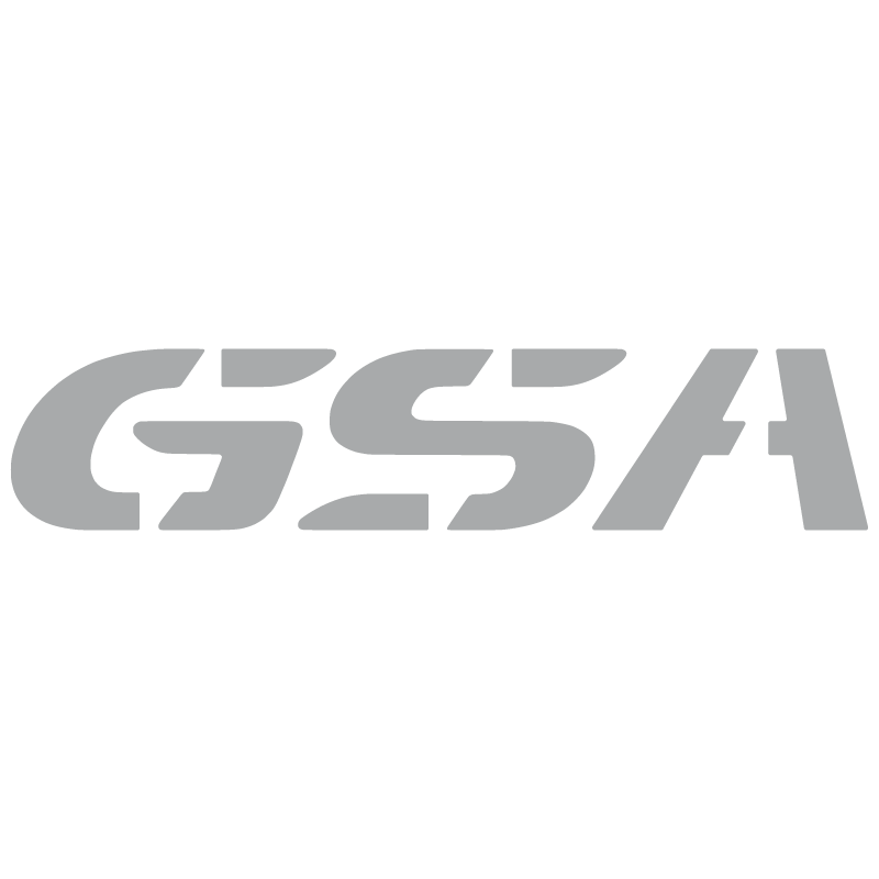 Sticker Moto BMW GSA Logo en argent mat