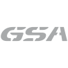 Sticker Moto BMW GSA Logo en argent mat