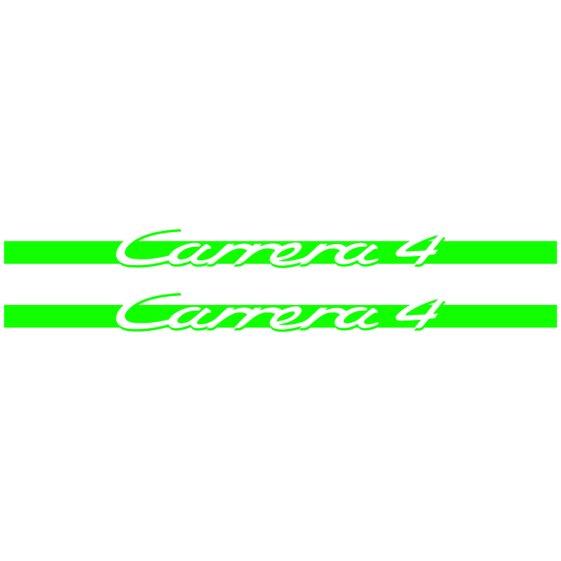 Kit Stickers Bandes latérales Porsche 911 Carrera 4