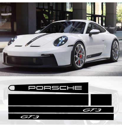 Kit Bandes Stickers Porsche 911 - 992 GT3