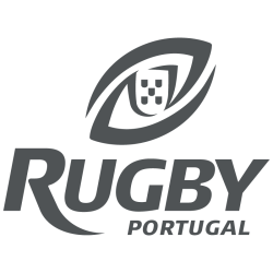 Sticker Portugal Rugby Logo en gris foncé