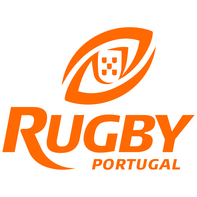 Sticker Portugal Rugby Logo en orange