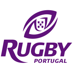 Sticker Portugal Rugby Logo en prune
