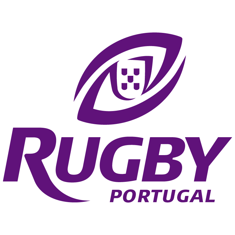 Sticker Portugal Rugby Logo en prune