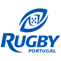 Sticker Portugal Rugby Logo en bleu
