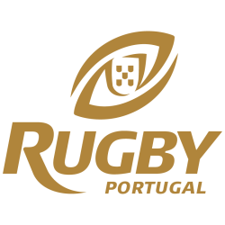 Sticker Portugal Rugby Logo en or