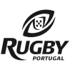 Sticker Portugal Rugby Logo en noir mat