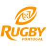 Sticker Portugal Rugby Logo en orange fluo