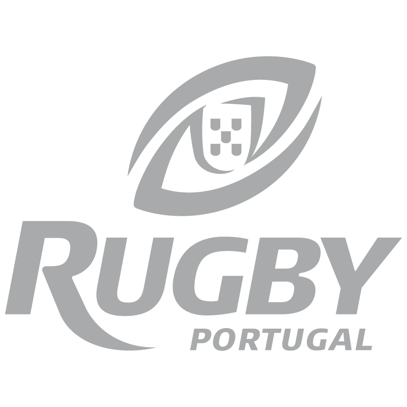 Sticker Portugal Rugby Logo en argent mat