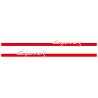 Kit Stickers Bandes Bas de Caisse Porsche Cayenne S en rouge